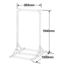 スクリーンフレーム本体　中サイズ